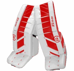 Warrior Ritual GT2 Pro Senior Goalie Pads (w/ Knee Pads) 15 Warrior Ritual GT2 Pro Senior Goalie Pads (w/ Knee Pads) -Pro Hockey Gear warrior ritual gt2 pro goalie pads white red
