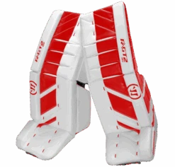 Warrior Ritual GT2 Senior Goalie Pads (w/ Knee Pads) 19 Warrior Ritual GT2 Senior Goalie Pads (w/ Knee Pads) -Pro Hockey Gear warrior ritual gt2 senior goalie pads white red