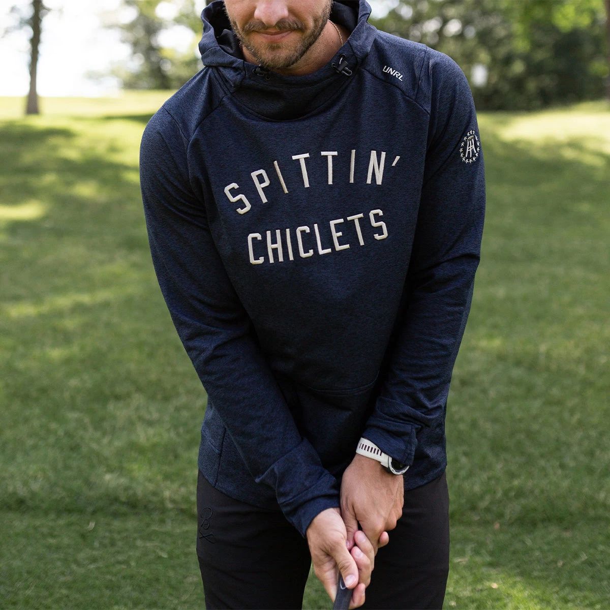 Spittin' Chiclets X UNRL Varsity Crossover Hoodie 6 Spittin' Chiclets X UNRL Varsity Crossover Hoodie - Image 4